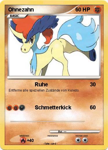 Pokemon Ohnezahn