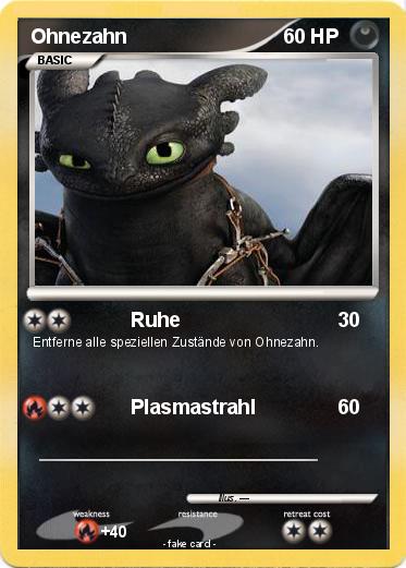 Pokemon Ohnezahn