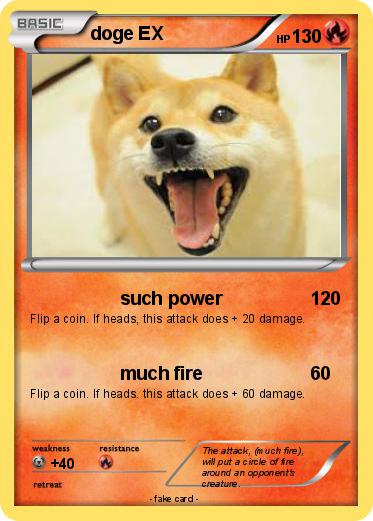 Pokemon doge EX