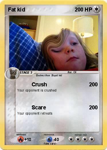 Pokemon Fat kid