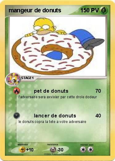 Pokemon mangeur de donuts