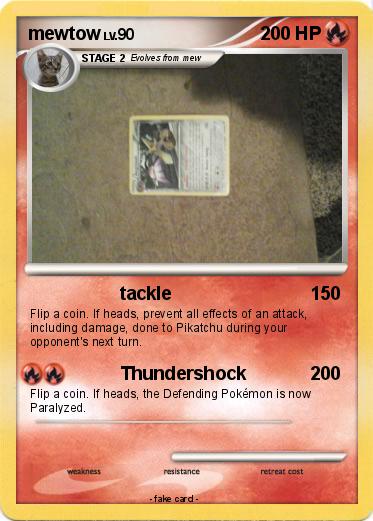Pokemon mewtow