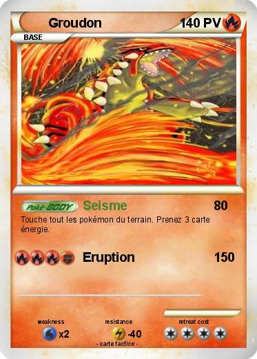 Pokemon Groudon
