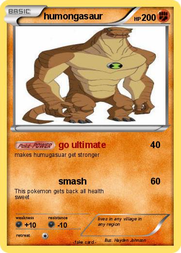 Pokemon humongasaur