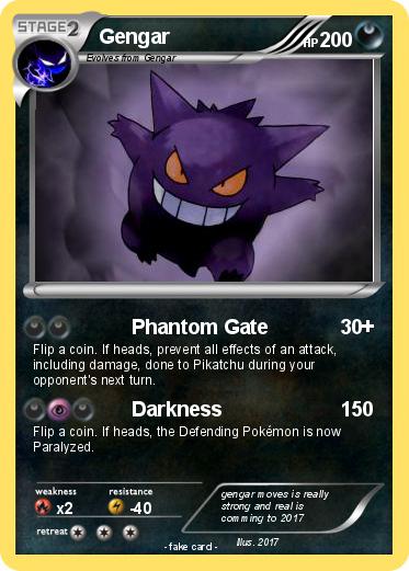 Pokemon Gengar