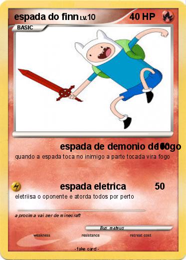 Pokemon espada do finn