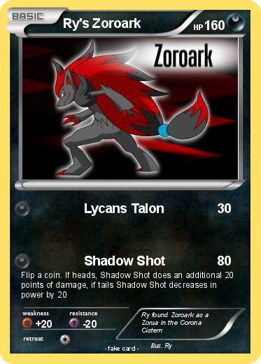 Pokemon Ry's Zoroark