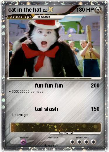 Pokemon cat in the hat
