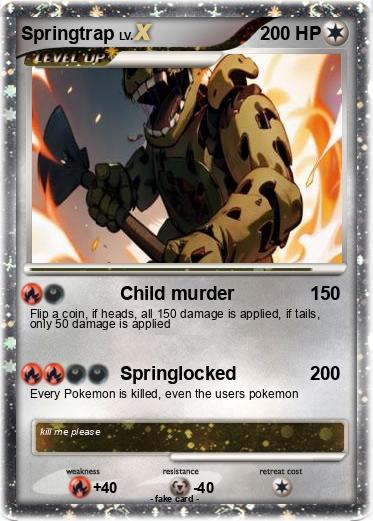 Pokemon Springtrap