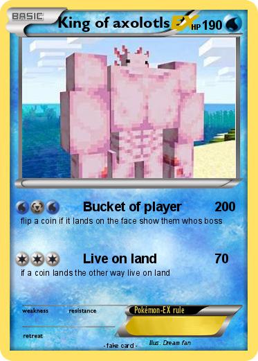 Pokemon King of axolotls