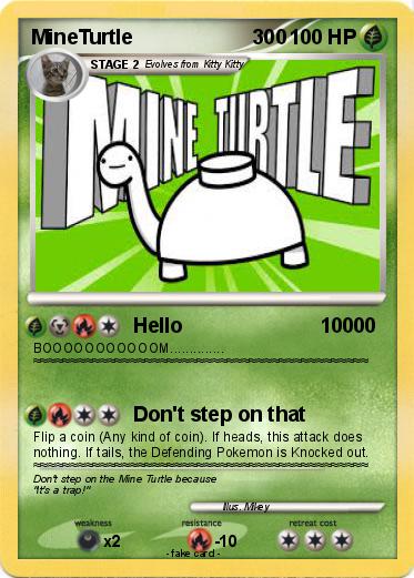 Pokemon MineTurtle                     300