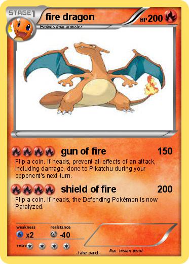 Pokemon fire dragon