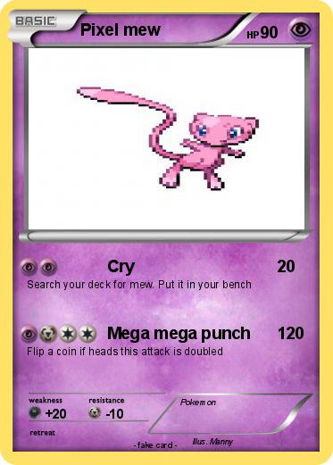 Pokemon Pixel mew