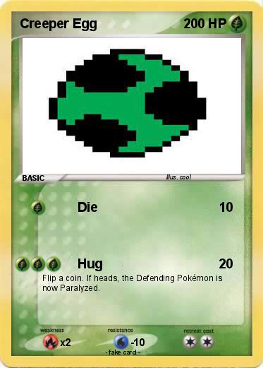 Pokemon Creeper Egg