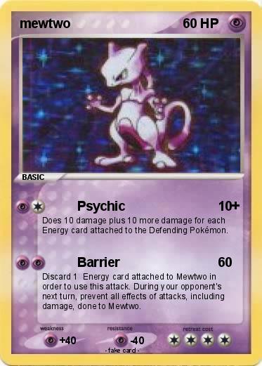 Pokemon mewtwo