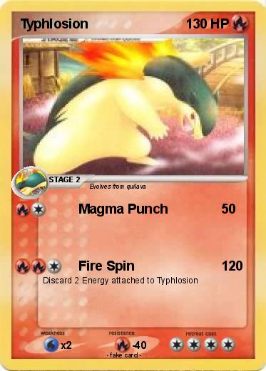 Pokemon Typhlosion