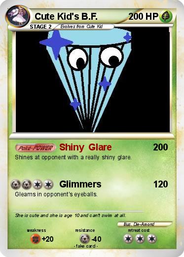 Pokemon Cute Kid's B.F.