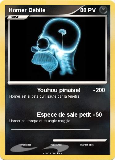 Pokemon Homer Débile                      0