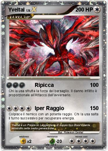 Pokemon Yveltal