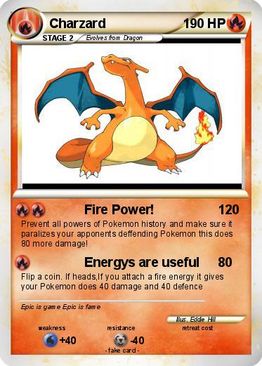 Pokemon Charzard