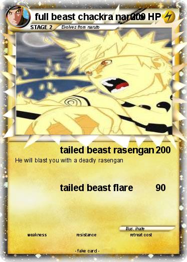 Pokemon full beast chackra naruto
