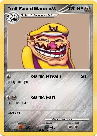 Pokemon Troll Faced Wario