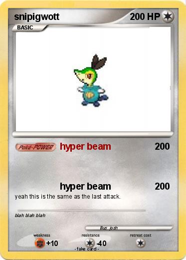 Pokemon snipigwott