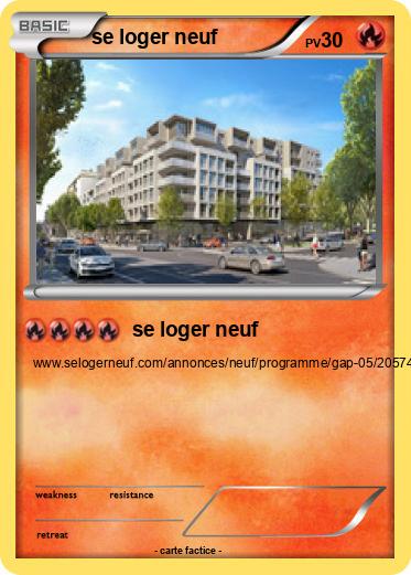 Pokemon se loger neuf