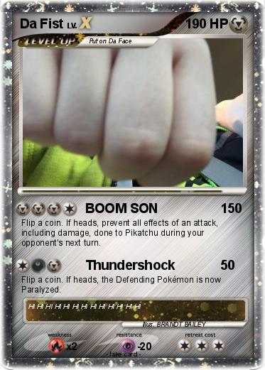 Pokemon Da Fist