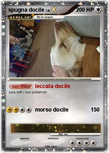 Pokemon spugna docile