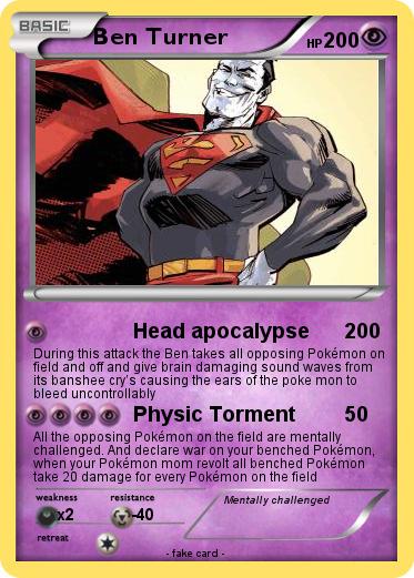 Pokemon Ben Turner