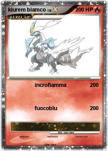 Pokemon kiurem biamco