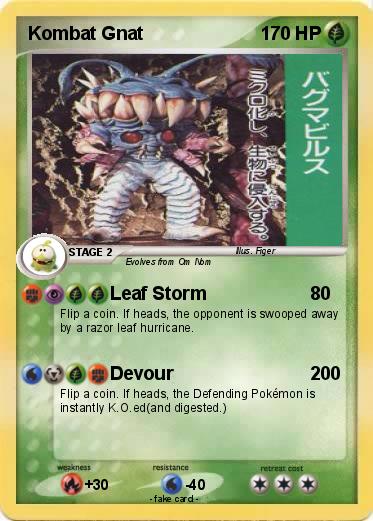 Pokemon Kombat Gnat