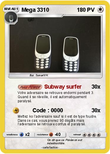 Pokemon Mega 3310