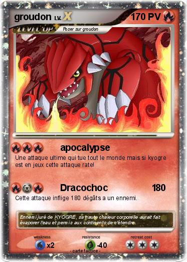 Pokemon groudon