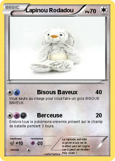 Pokemon Lapinou Rodadou