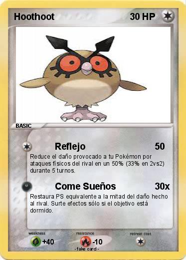 Pokemon Hoothoot