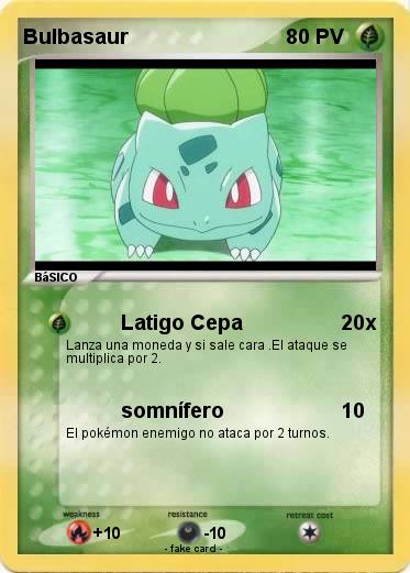 Pokemon Bulbasaur