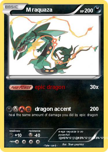 Pokemon M raquaza