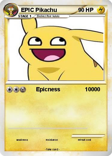 Pokemon EPIC Pikachu