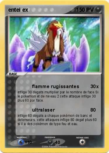 Pokemon entei ex
