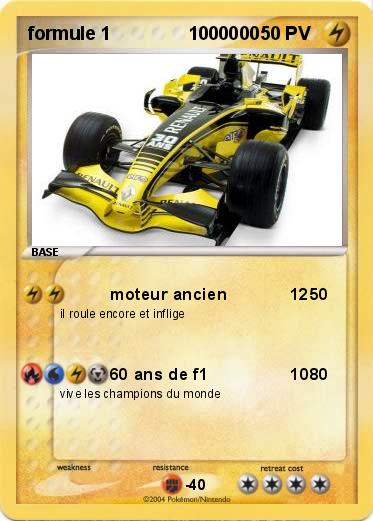 Pokemon formule 1               1000000    