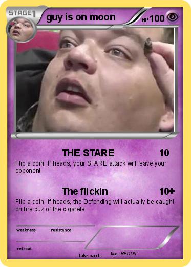 Pokemon guy is on moon