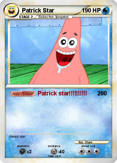 Pokemon Patrick Star
