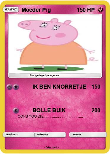 Pokemon Moeder Pig