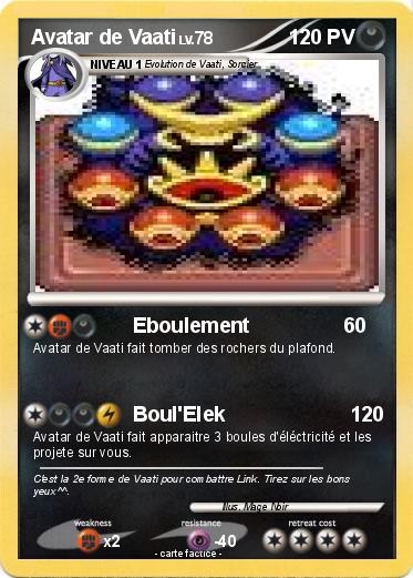 Pokemon Avatar de Vaati