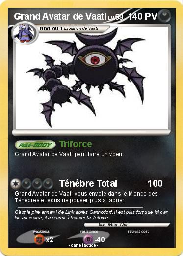 Pokemon Grand Avatar de Vaati