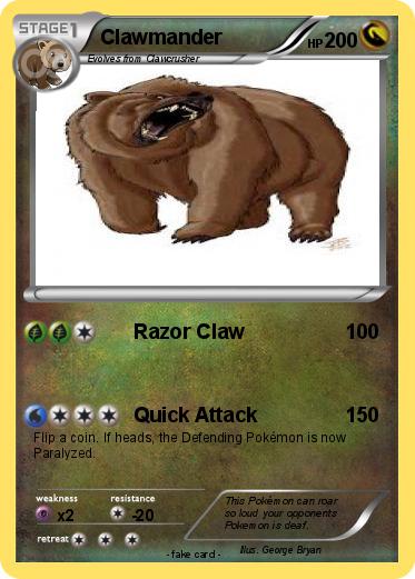 Pokemon Clawmander