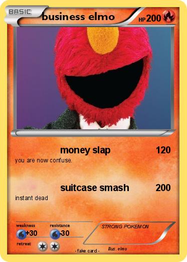 Pokemon business elmo
