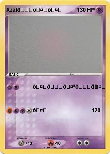 Pokemon Xzal???